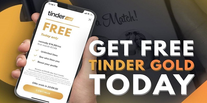 How to get tinder gold for free?